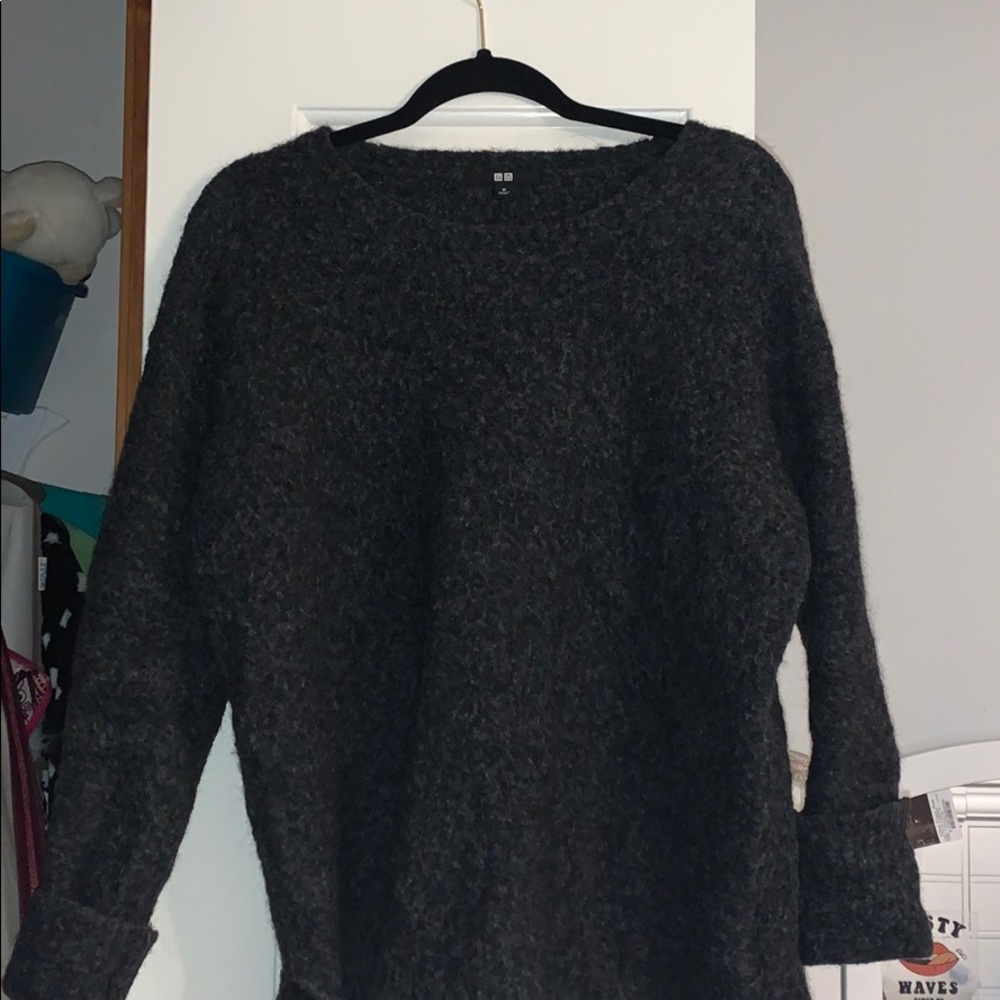 Dark Grey Uniqlo sweater